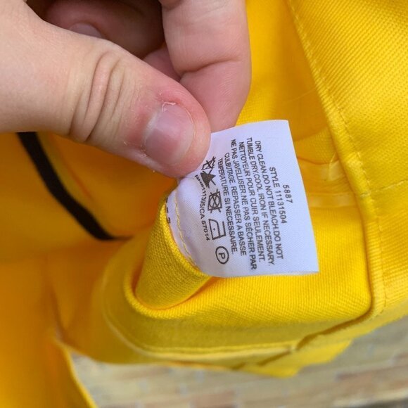 Vintage Tory Burch Canary Jacket Size 8 Yellow - Picture 11 of 12